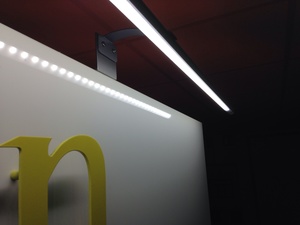 Mini rampe lumineuse